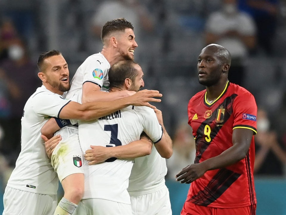 Italia quá mạnh tại EURO 2020. Ảnh: AFP.