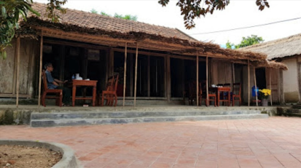 Ngôi nhà lúc sinh thời của Đại tướng tại huyện Lệ Thủy, tỉnh Quảng Bình. Ảnh: Lê Phi Long