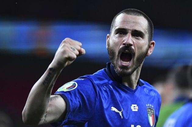 Trung vệ Leonardo Bonucci là trụ cột ở hàng phòng ngự Italia tại EURO 2020. Ảnh: AFP.