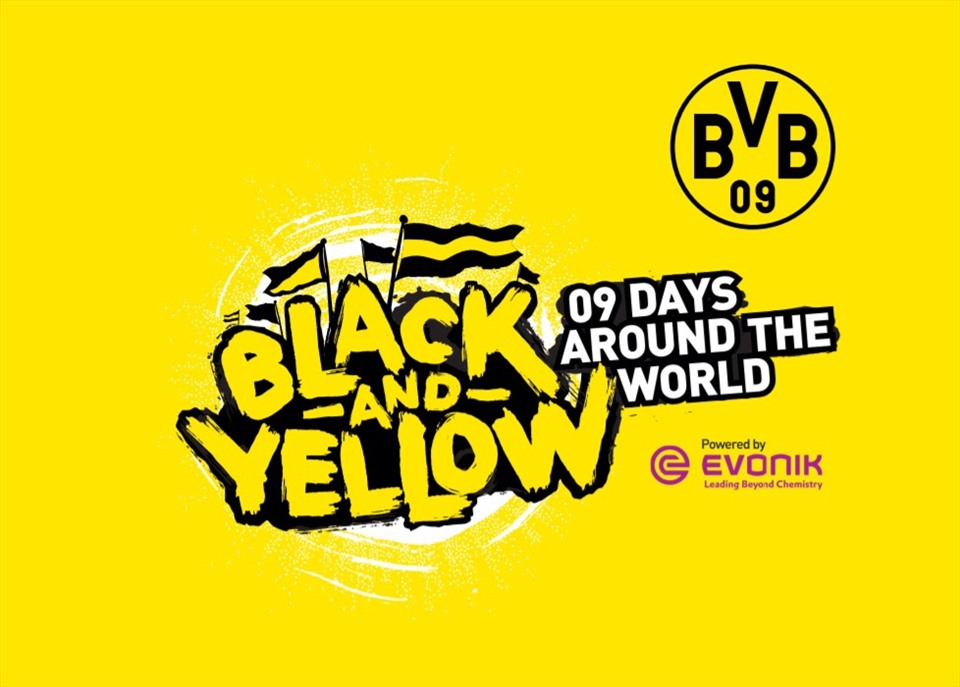 Chuỗi sự kiện “09 ngày vòng quanh thế giới” của Dortmund. Ảnh: BVB
