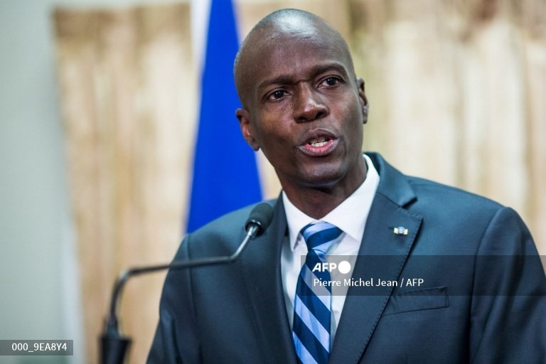 Tổng thống Haiti Jovenel Moise. Ảnh: AFP