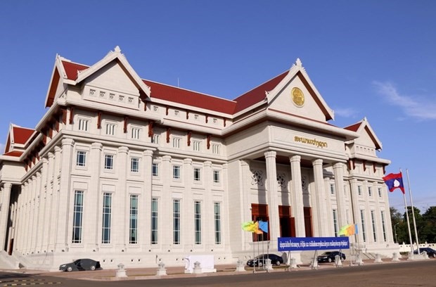 Toà nhà Quốc hội Lào. Ảnh: TTXVN