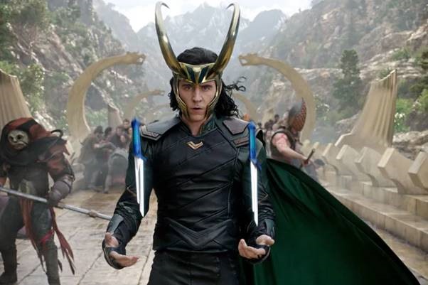 Loki là một trong những ác nhân nổi tiếng ở các phim Hollywood. Ảnh: CGV.