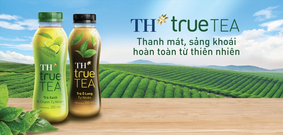 Sản phẩm Trà tự nhiên TH true TEA được ra mắt từ tháng 8.2021.