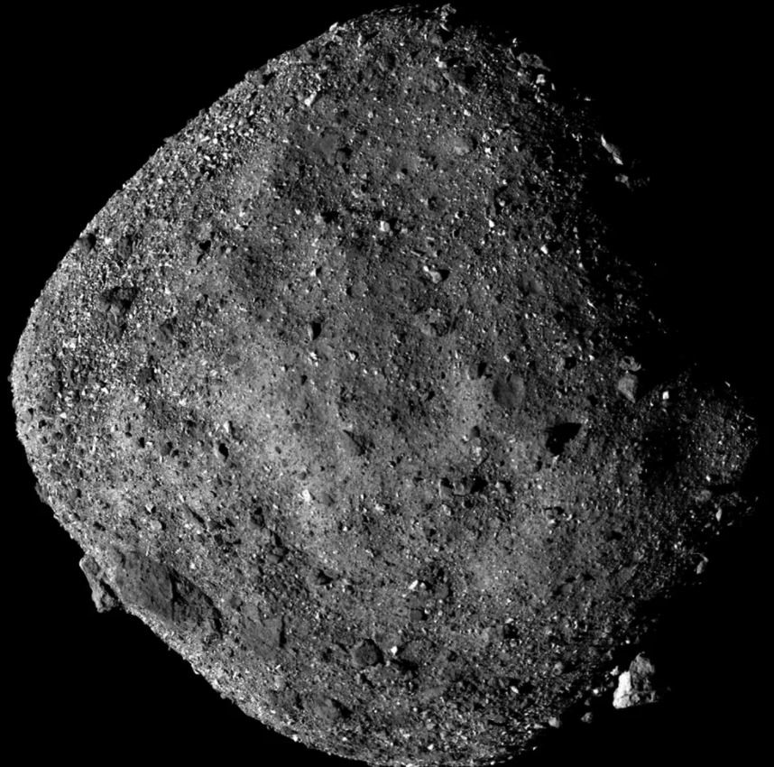 Tiểu hành tinh Bennu. Ảnh: NASA