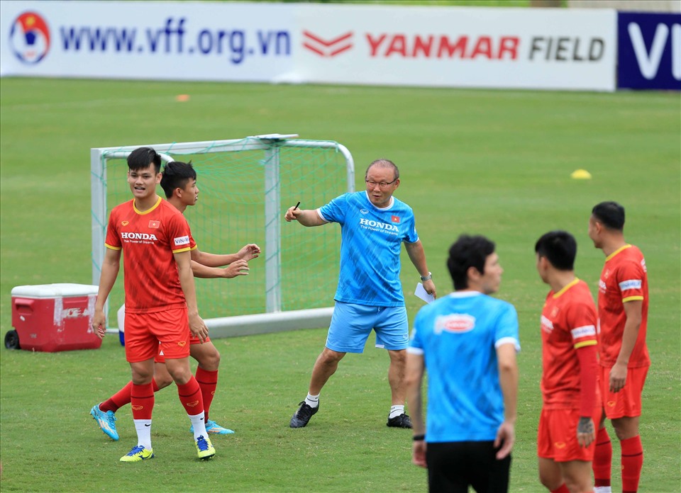 Huấn luyện viên Park Hang-seo.
