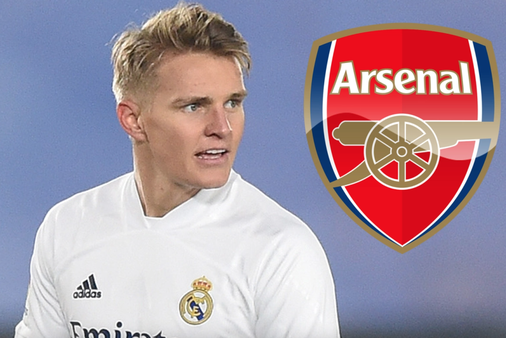 Arsenal tiếp tục bạo chi khi gửi lời đề nghị chiêu mộ Odegaard từ Real Madrid. Ảnh: AFP