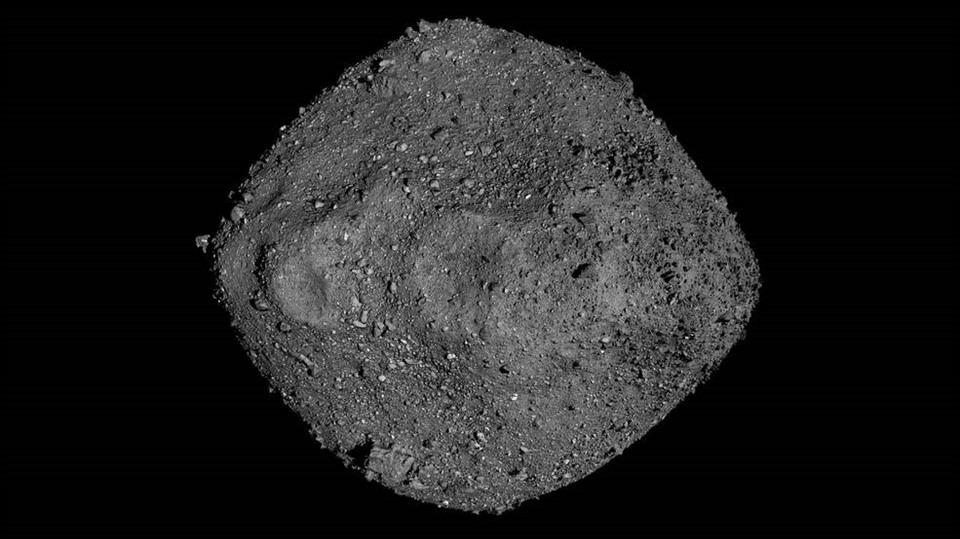 Tiểu hành tinh Bennu. Ảnh: NASA