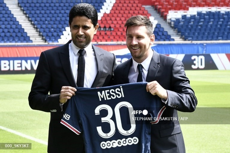 Messi được ví như “gà đẻ trứng vàng” cho PSG. Ảnh: AFP