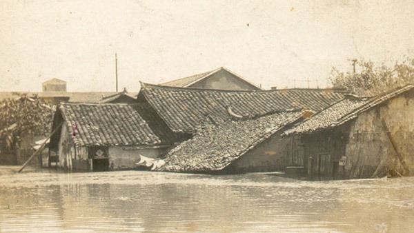 Lũ lụt năm 1931 ở Trung Quốc. Ảnh: Sina.cn