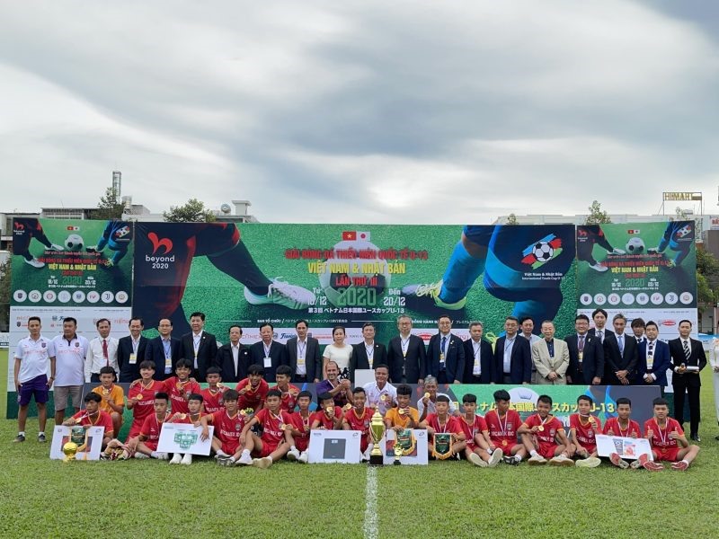 U13 Bình Dương vô địch giải bóng đá Thiếu niên quốc tế Việt Nam – Nhật Bản U13 năm 2020. Ảnh: VFF