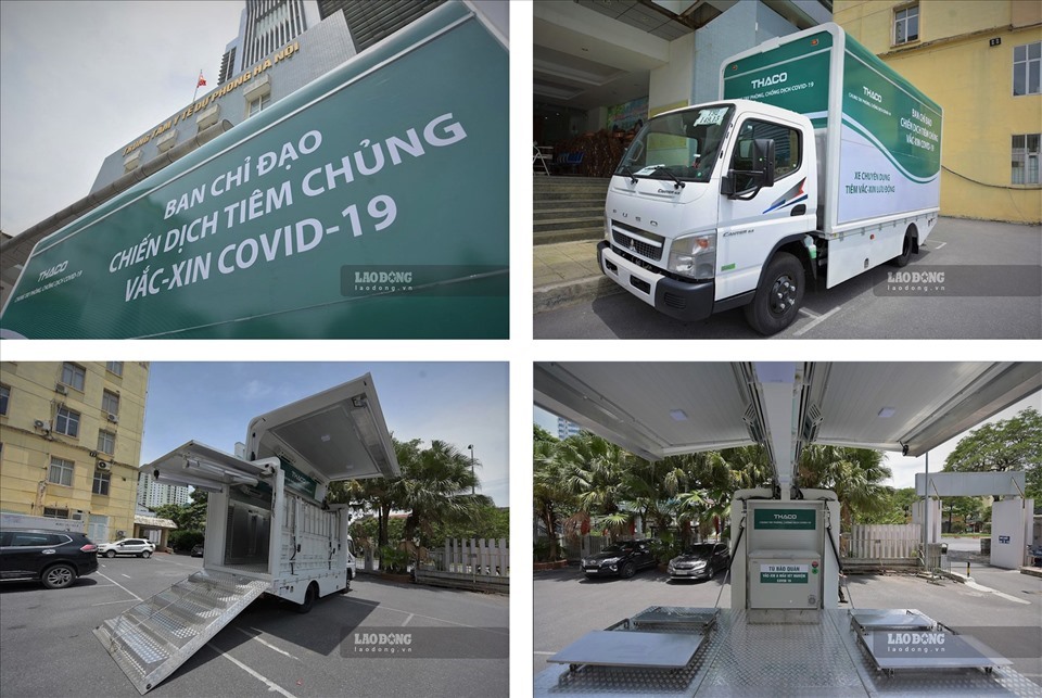 Ngày 13.8, Sở Y tế Hà Nội phối hợp với Trung tâm Kiểm soát bệnh tật thành phố (CDC) Hà Nội đã tiếp nhận 1 ôtô chuyên dụng tiêm vaccine phòng COVID-19 lưu động và sẽ được đưa vào sử dụng trong thời gian tới.