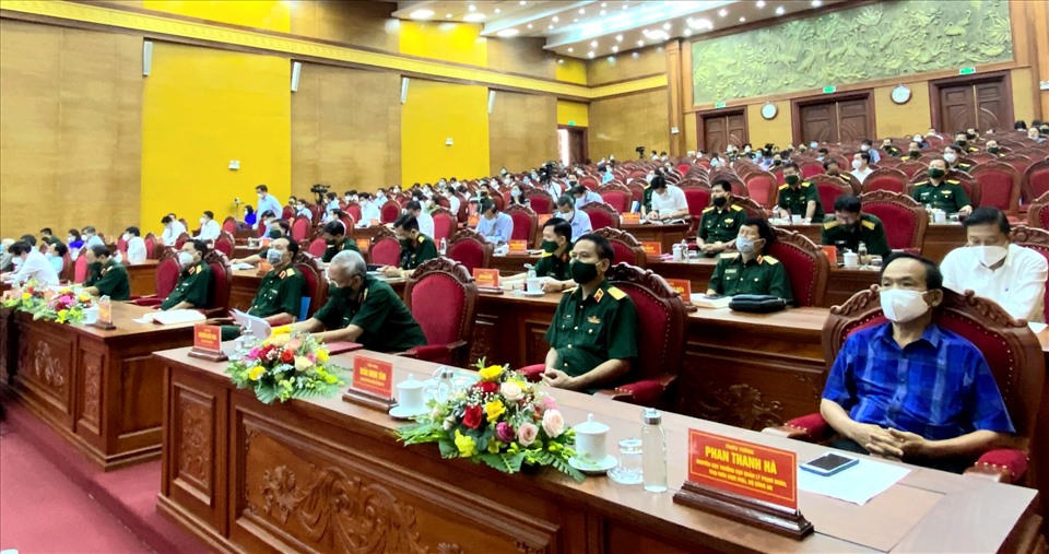 Các đại biểu tham dự hội thảo tại điểm cầu tỉnh Quảng Bình. Ảnh: CTV
