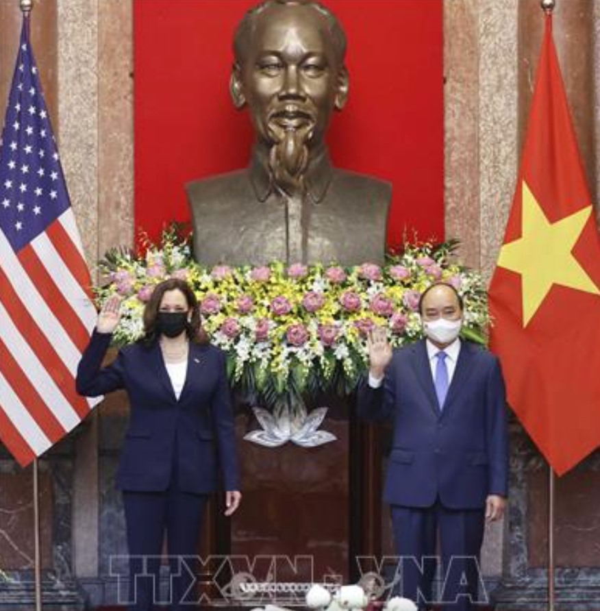 Chủ tịch nước Nguyễn Xuân Phúc khẳng định, Việt Nam coi Mỹ là đối tác quan trọng. Ảnh: TTXVN