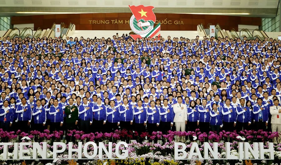 Hình ảnh Đại hội đại biểu Đoàn TNCS Hồ Chí Minh toàn quốc lần thứ XI. Ảnh HĐ