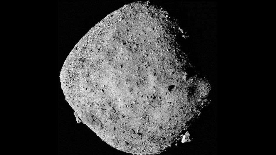 Tiểu hành tinh Bennu cũng có rất ít khả năng va chạm Trái đất. Ảnh: NASA