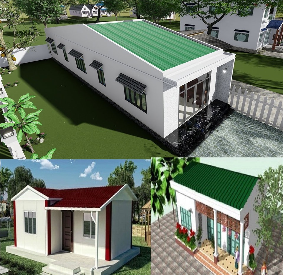 Những bản thiết kế xây nhà vườn cấp 4 mái lệch cập nhật cho năm 2023  Home  fashion Home designs exterior Thiết kế
