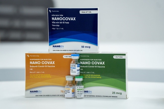 Vaccine Nano Covax. Ảnh: ĐVCC