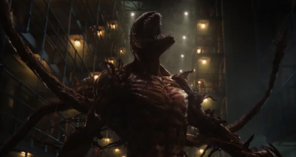 “Venom: Đối mặt tử thù” gây chú ý khi công bố trailer chính thức. Ảnh: Xinhua