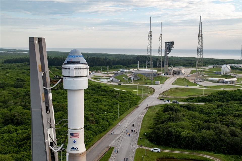 Tàu vũ trụ của Boeing đã ở vị trí sẵn sàng cho đợt phóng lên ISS mới trước khi có sự cố. Ảnh: United Launch Alliance (ULA)