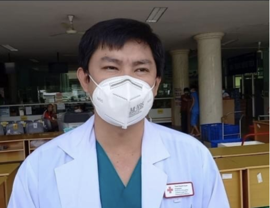 Bác sĩ Trần Chánh Xuân - Giám đốc Bệnh viện điều trị COVID-19 Củ Chi. Ảnh: Bộ Y tế