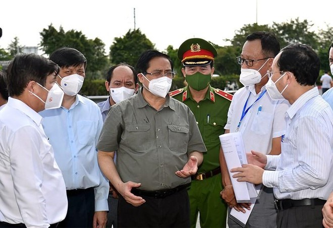 Thủ tướng Chính phủ Phạm Minh Chính sẽ chỉ đạo, điều phối chung về phòng, chống dịch COVID-19. Ảnh VGP