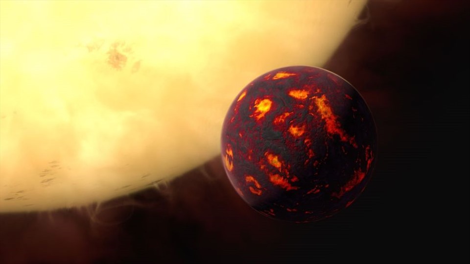 55 Cancri e. Ảnh: ESA/Hubble