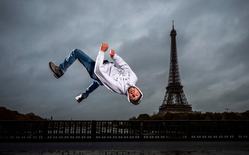 Breakdance - môn thể thao rất được giới trẻ yêu thích sẽ lần đầu tiên xuất hiện tại Olympic Paris 2024. Ảnh: AFP.