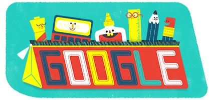 Google Doodle ngày khai trường năm 2016