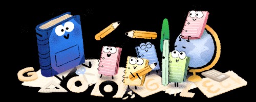 Google Doodle ngày khai trường năm 2018