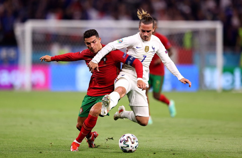 Pháp và Bồ Đào Nha đều gây thất vọng tại EURO 2020 nên muốn “sửa chữa” tại vòng loại World Cup 2022. Ảnh: UEFA