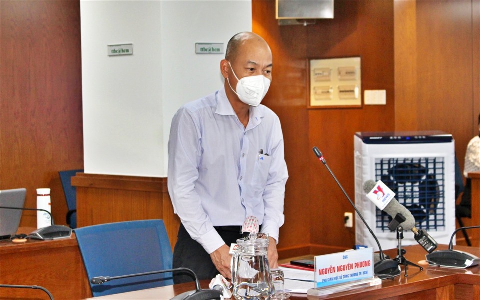 Ông Nguyễn Nguyên Phương - Phó Giám đốc Sở Công thương TPHCM. Ảnh: Thành Nhân