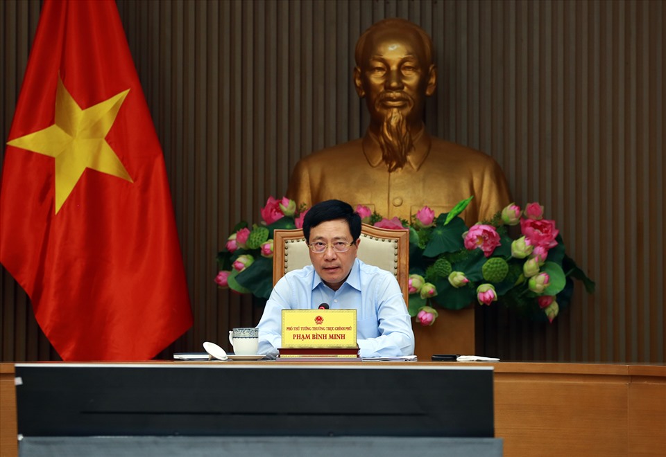 Phó Thủ tướng Thường trực Phạm Bình Minh.