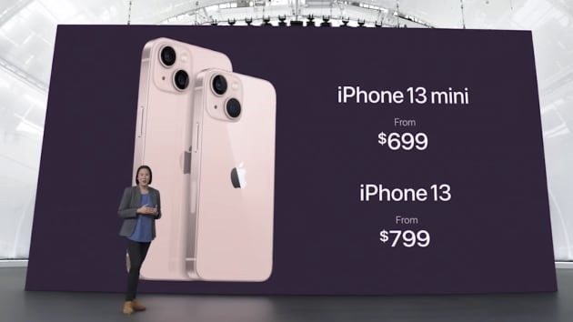 Giá iPhone 13. Ảnh: Apple