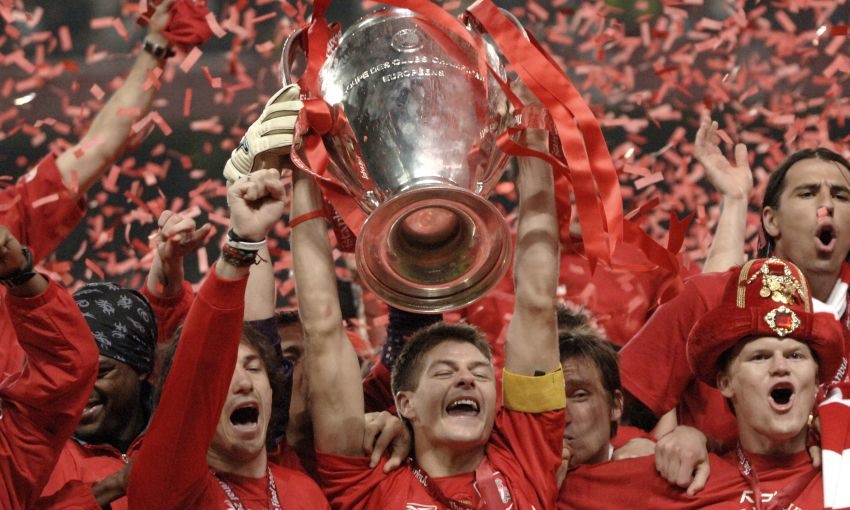Liverpool lên ngôi Vô địch sau khi vượt qua chính Milan năm 2005. Ảnh: Liverpool FC