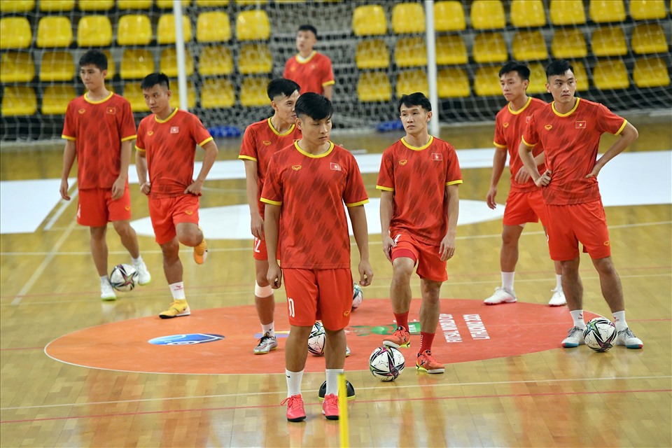 Trận đấu giữa tuyển futsal Việt Nam và đội tuyển Panama sẽ diễn ra vào lúc 22h ngày 16.9 (giờ Việt Nam). Ảnh: VFF