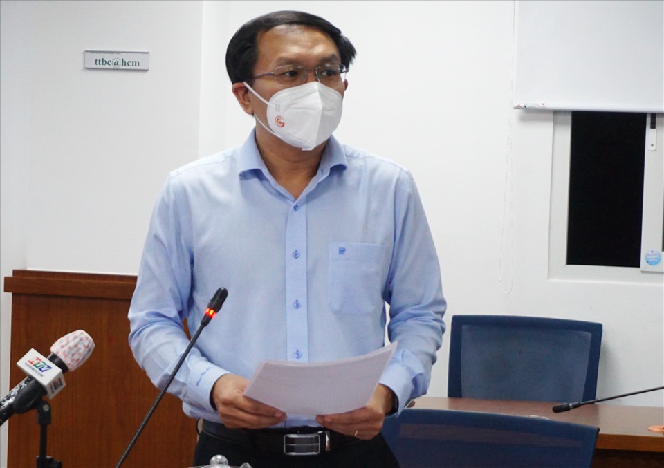 Ông Lâm Đình Thắng – Giám đốc Sở Thông tin và Truyền thông TPHCM. Ảnh: Minh Quân