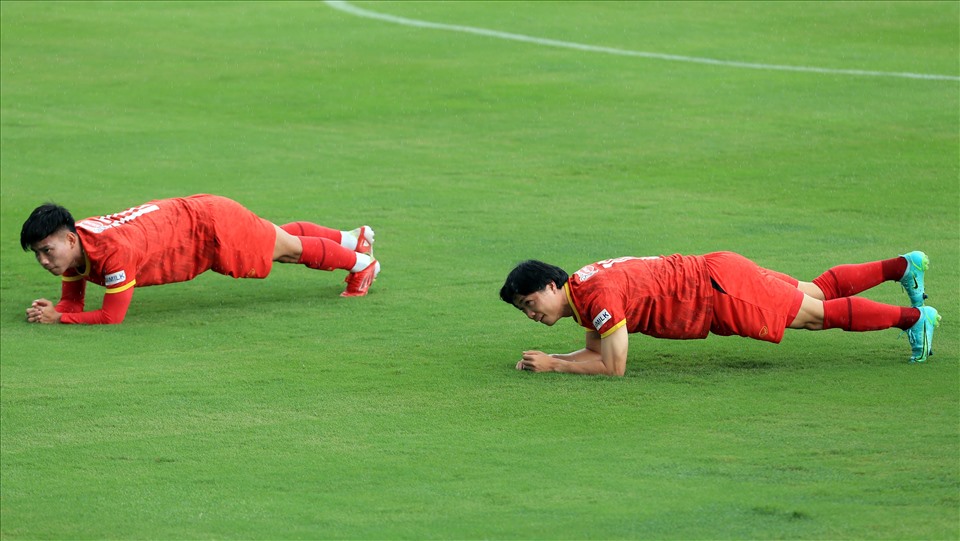 Công Phượng là một trong những sự bổ sung cần thiết cho tuyển Việt Nam sau những trận đấu đầu tiên khó khăn ở vòng loại cuối cùng World Cup 2022 khu vực châu Á. Ảnh: VFF