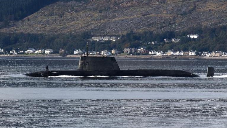 Tàu ngầm tấn công lớp Astute của Hải quân Hoàng gia Anh. Ảnh: Hải quân Anh