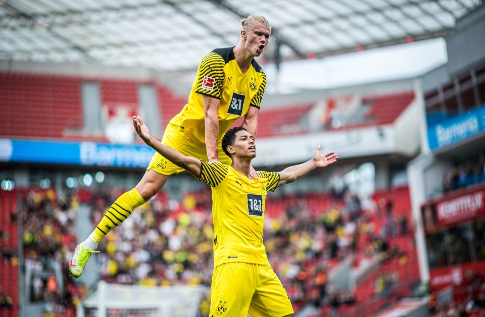 Erling Haaland và Jude Bellingham sẽ lần lượt chia tay Dortmund trong 2 năm tới. Ảnh: Bundesliga