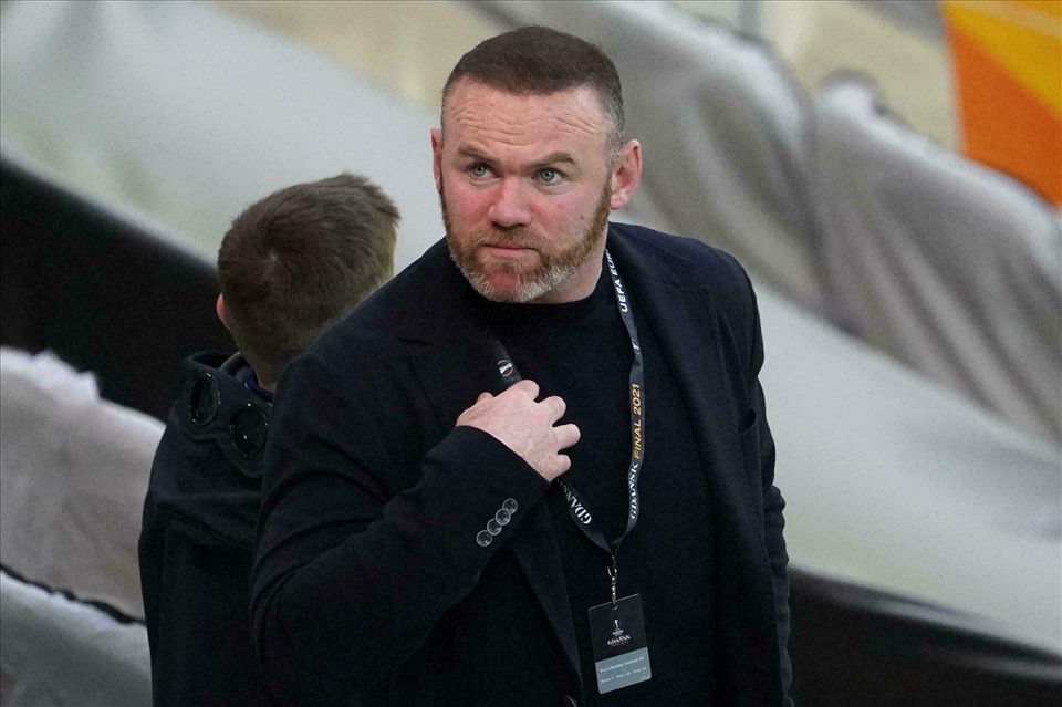 Wayne Rooney đang là huấn luyện viên của Derby. Ảnh: AFP