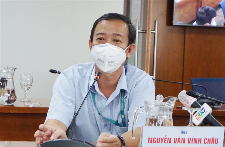 Ông Nguyễn Văn Vĩnh Châu - Phó Giám đốc Sở Y tế TPHCM.  Ảnh: Minh Quân