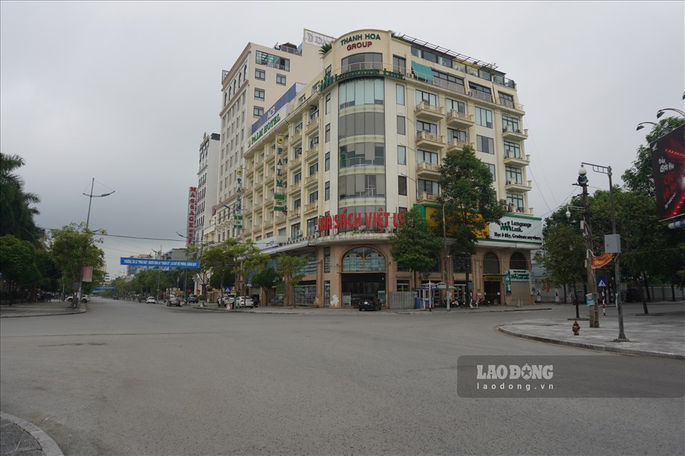 Khu vực quảng trường Lam Sơn, TP. Thanh Hóa.