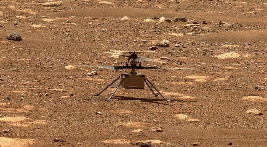 Trực thăng sao Hỏa Ingenuity của NASA. Ảnh: NASA