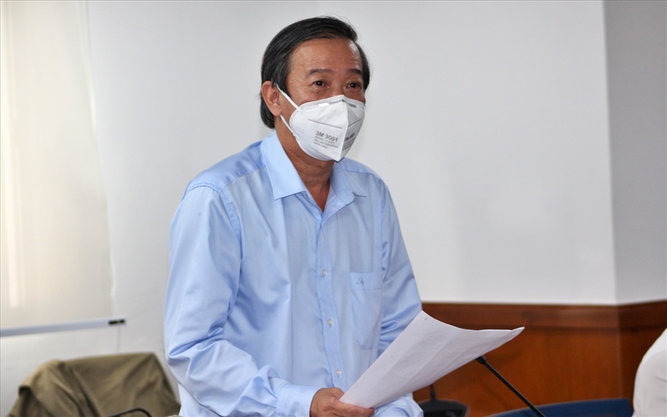 Bác sĩ Nguyễn Văn Vĩnh Châu - Phó Giám đốc Sở Y tế TPHCM Ảnh: Thành Nhân