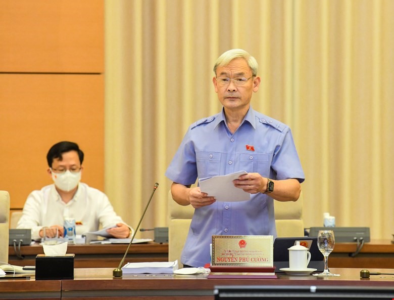 Chủ nhiệm Uỷ ban Tài chính - ngân sách Nguyễn Phú Cường.