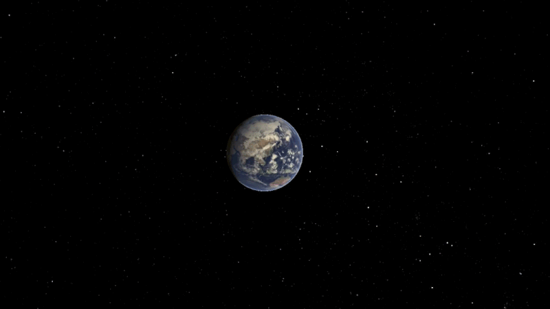 Một tiểu hành tinh bay sát Trái đất. Ảnh: NASA/JPL