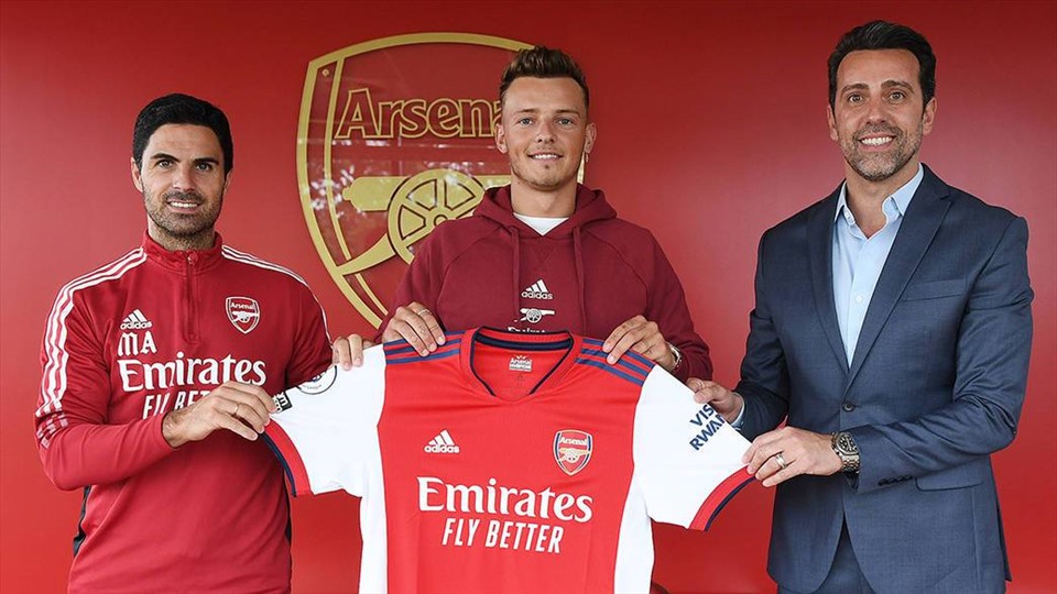 Ben White ra nhập Arsenal ở mùa hè vừa qua. Ảnh: Arsenal.com