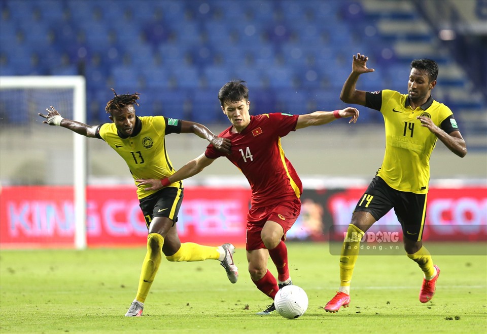 Đội tuyển Việt Nam nằm chung bảng với Malaysia ở AFF Cup 2020. Ảnh: Trung Thu