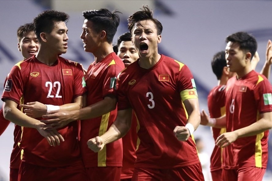 Tuyển Việt Nam hướng đến mục tiêu góp mặt tại World Cup trong tương lai gần. Ảnh: Trung Thu